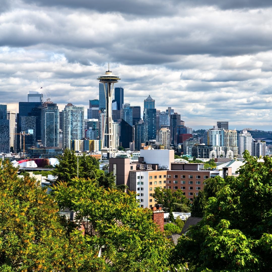 United States – skyline and business district